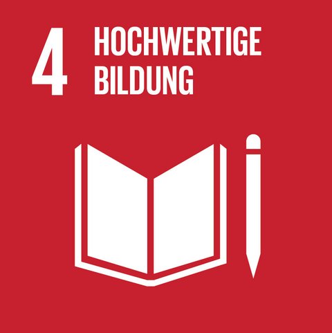aufgeklapptes Buch mit Stift