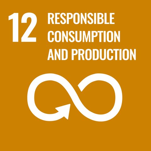 Responsible Consumption and Production mit Symbol