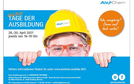 Tage der Ausbildung 2021 Werbepsoter