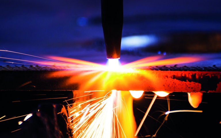 Cutting with acetylene