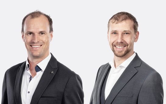 Christoph Huber (links) Markus Bauer (rechts)