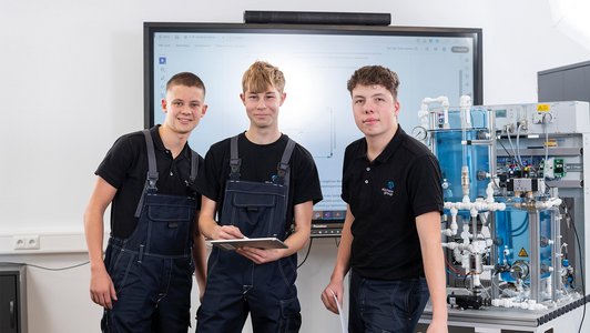 Ausbildung Elektroniker für Betriebstechnik Kollegen
