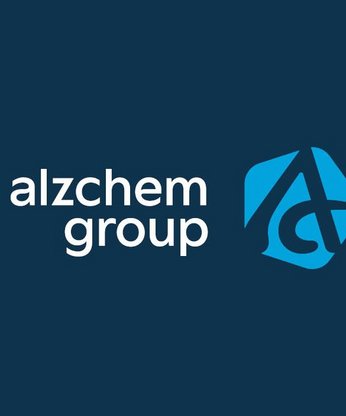 Alzchem Logo in dunkelblau