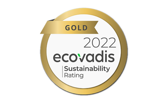 Evovadis 2022 Sustainability Rating in Gold Label