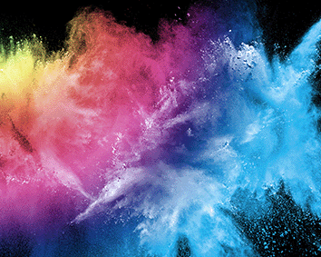 Bunte Farbpigmente