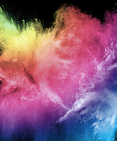 Bunte Farbpigmente