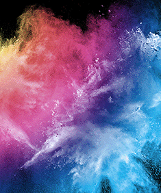 Bunte Farbpigmente