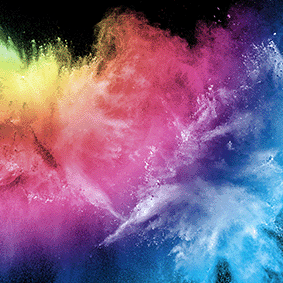 Bunte Farbpigmente