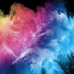Bunte Farbpigmente