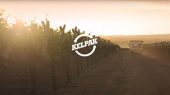 Kelpak Trauben Werbung