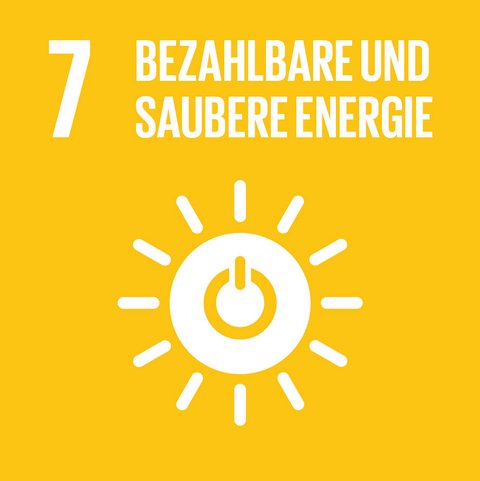 Sonne mit Energie-Anschalter