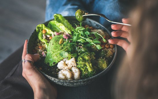 Bowl mit gesundem Essen