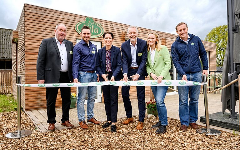 Arla Eröffnung Innovationshof